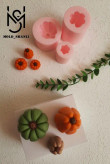 قالب سیلیکونی کدو برای شمع سازی و رزین