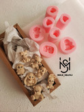قالب سیلیکونی خرگوش گوش بالا برای شمع سازی و رزین