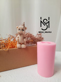 قالب سیلیکونی خرس فوتی برای شمع سازی و رزین