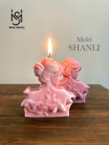 قالب سیلیکونی دختر پروانه ای برای شمع سازی و رزین