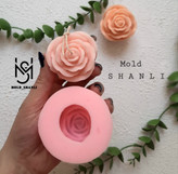 قالب سیلیکونی گل رز بهاری برای شمع سازی و رزین