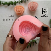 قالب سیلیکونی گل رز بهاری برای شمع سازی و رزین