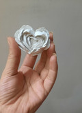 قالب سیلیکونی رز قلبی برای شمع سازی و رزین