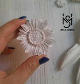 قالب سیلیکونی گل افتابگردان ۵سانت برای شمع سازی و رزین