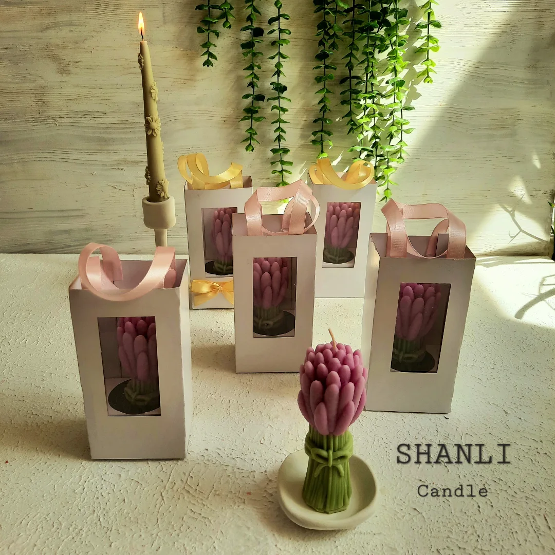 قالب سیلیکونی سنبل برای شمع سازی و رزین