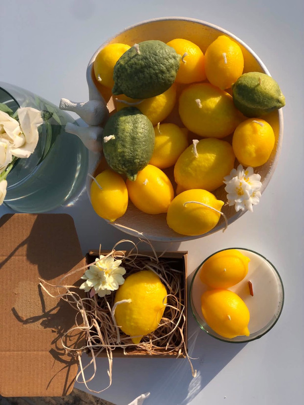 قالب سیلیکونی لیمو برای شمع سازی و رزین