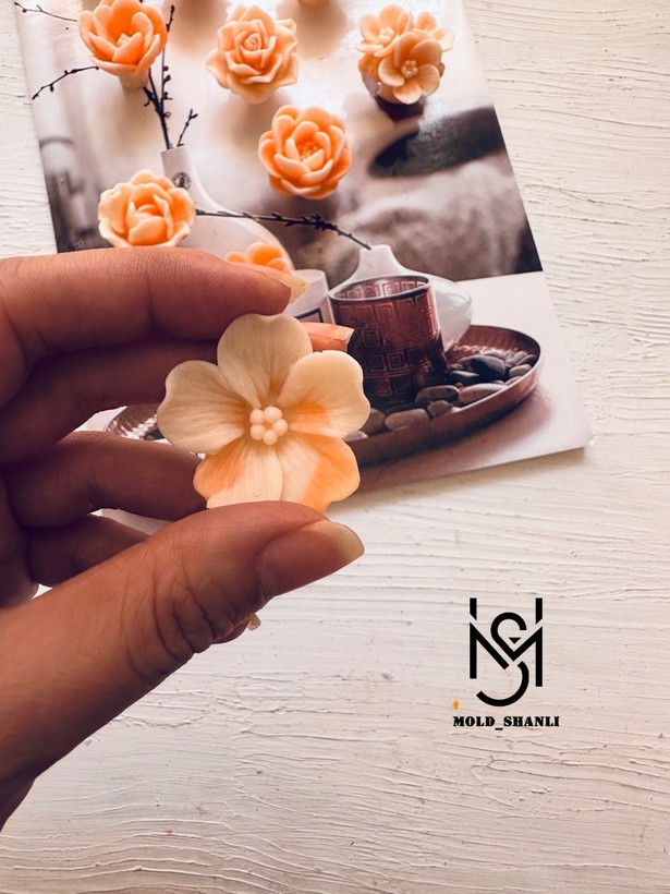 قالب سیلیکونی رز روسی