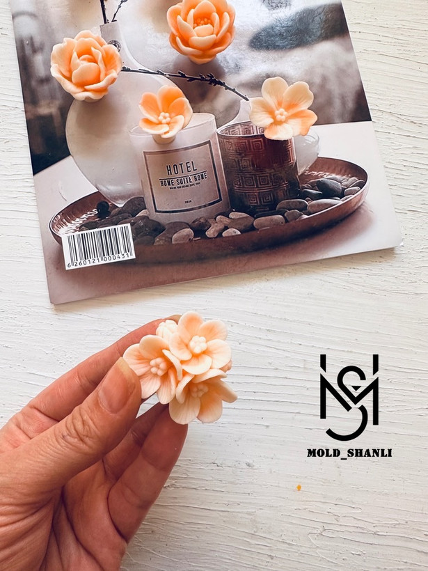 قالب سیلیکونی رز روسی