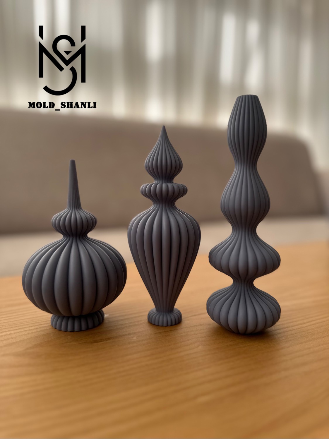 قالب سیلیکونی ست مراکشی برای شمع سازی و رزین