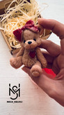 قالب سیلیکونی تدی پاپیون به سر ۷ سانت