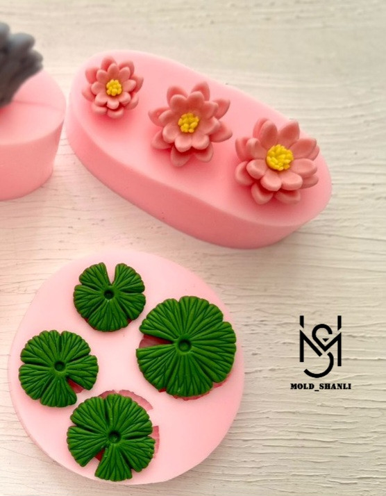 قالب سیلیکونی ست مرداب برای شمع سازی و رزین
