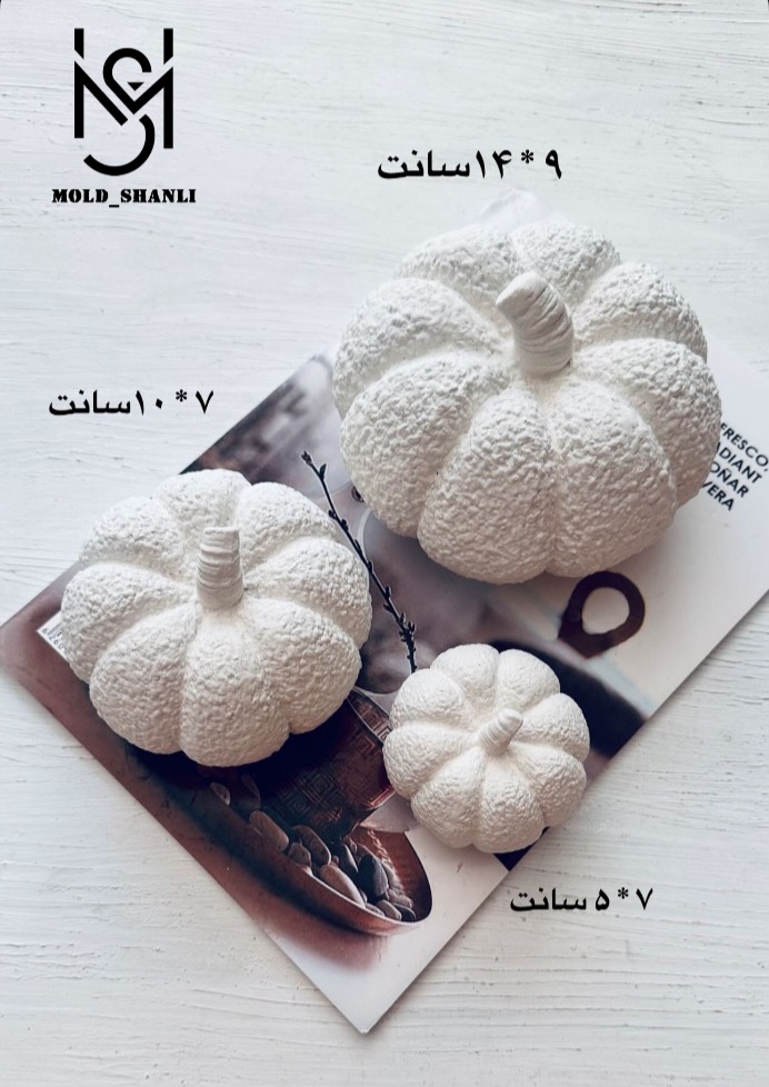 قالب سیلیکونی کدو تدی برای شمع سازی و رزین